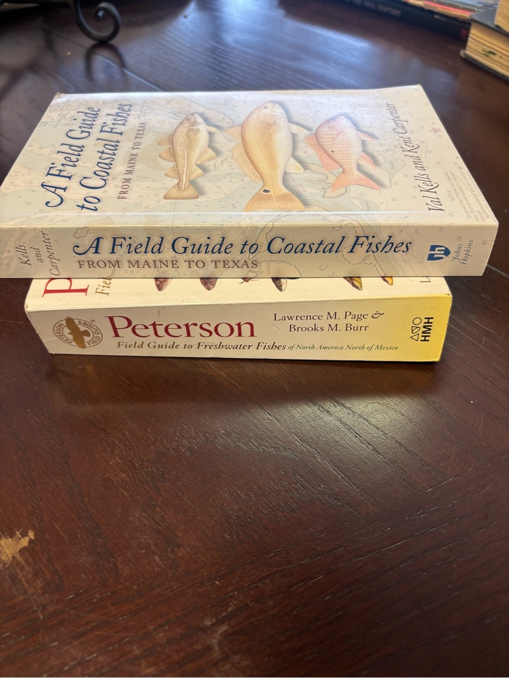 Two Field Guide to Freshwater Fish Books